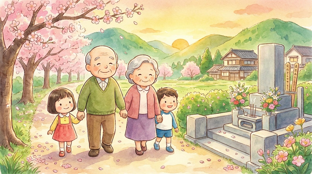 祖父母世代の価値観を知る〜戦後復興世代が大切にするお墓への想い〜